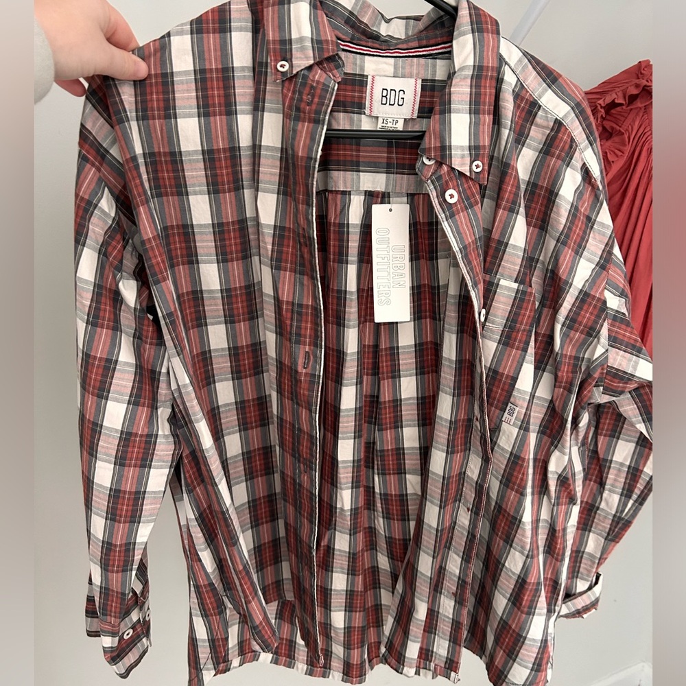 XS oversized flannel